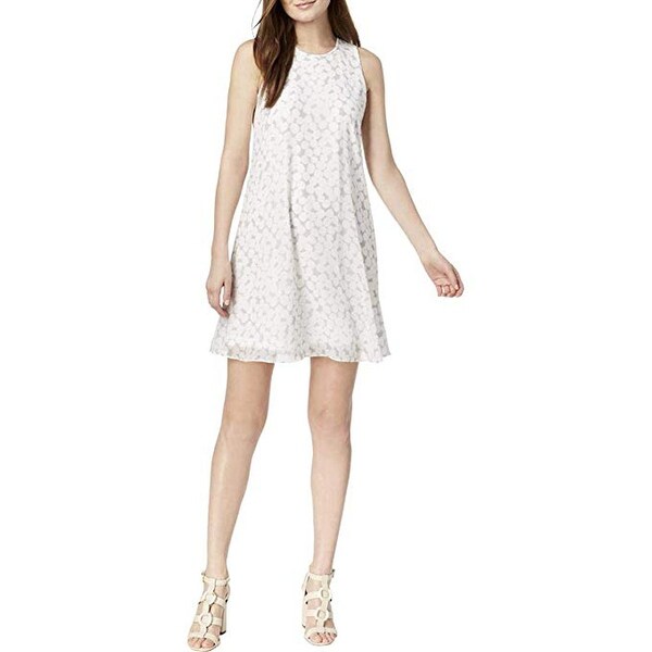 white dress trapeze