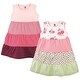 preview thumbnail 1 of 0, Hudson Baby Girls Cotton Dresses, Blush Rose Leopard 3T - Multicolor Blush Rose Leopard