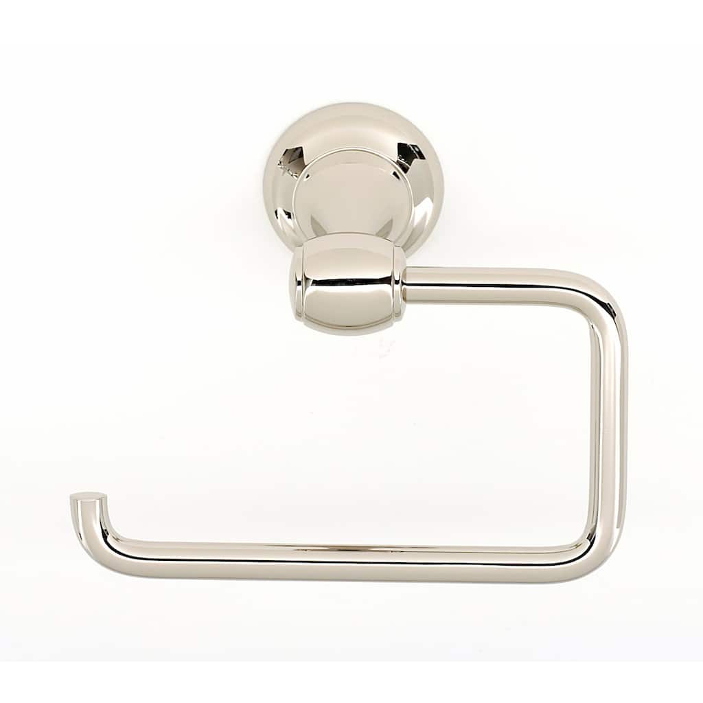 Alno Royale 5-1/2" W Euro Single Hook Slide On Toilet Paper Holder -
