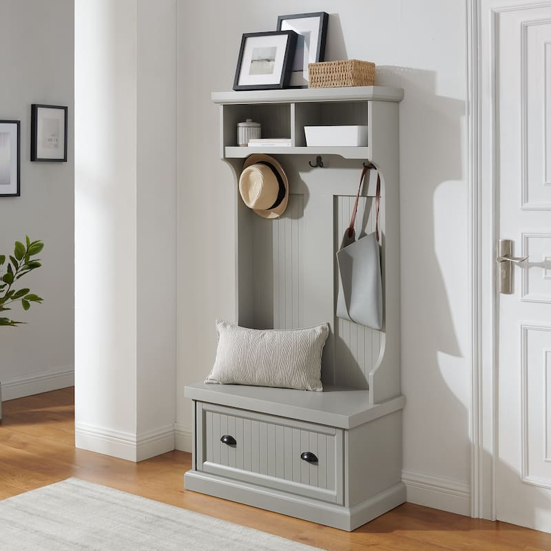 Crosley Shoreline Hall Tree - 15.75"x31.5"x64.25"