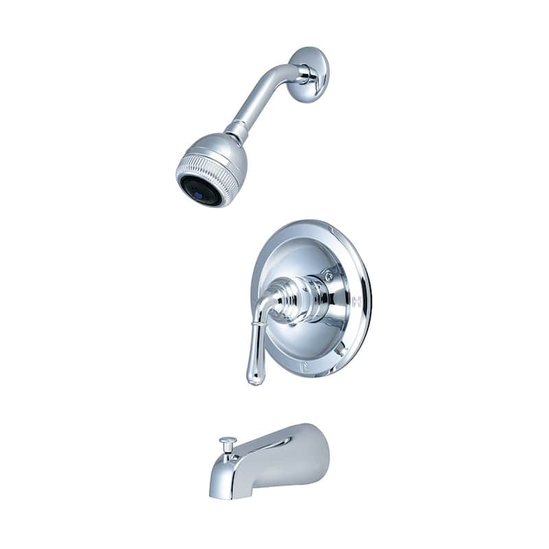 Pioneer Faucets Accent Tub and Shower Trim Package with 1.75 GPM Multi - Polished Chrome