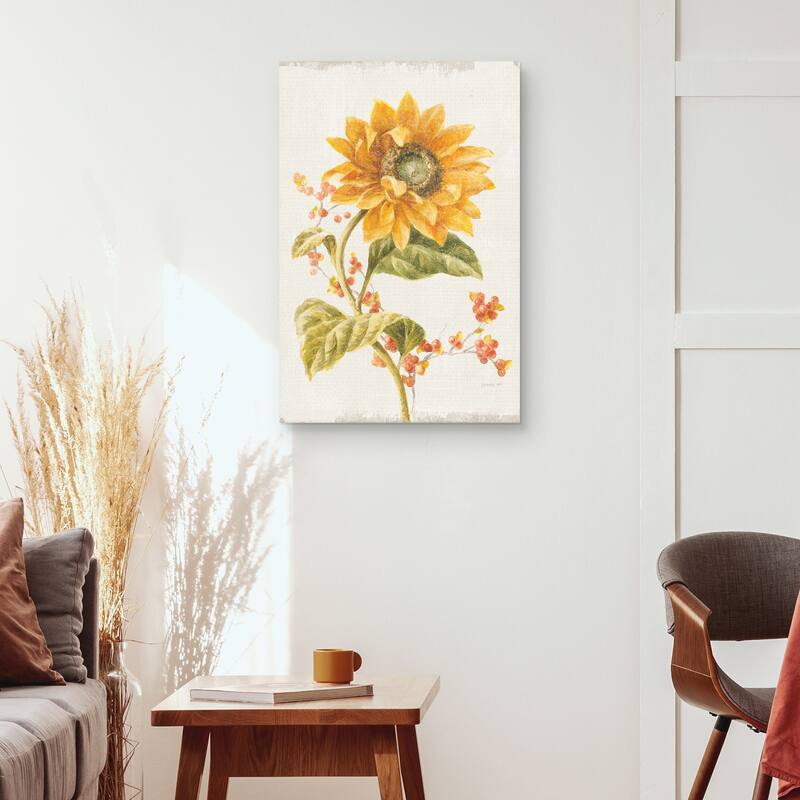 Floursack Autumn I by Danhui Nai Canvas Art Print