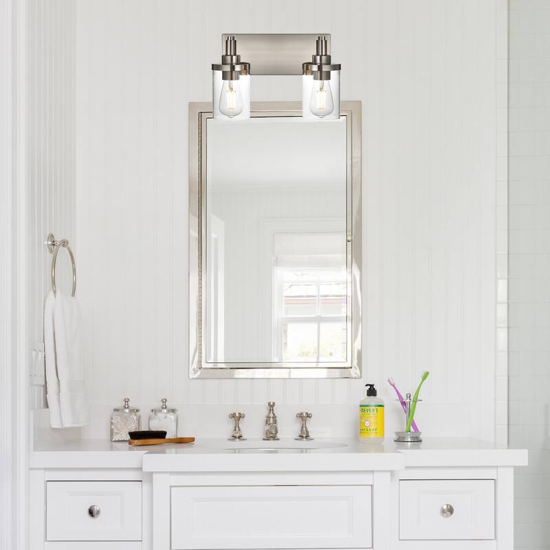 Modern Bathroom Lights with Clear Shape