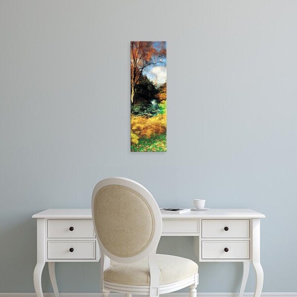 Easy Art Prints Panoramic Images's 'View Of The Valley, Borrowdale, Keswick, Great Britain, United Kingdom' Canvas Art