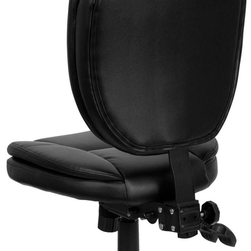 Mid-Back Multifunction Ergonomic Task Office Chair with Pillow Top Cushioning