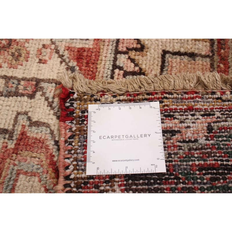 ECARPETGALLERY Hand-knotted Sarabi Red Wool Rug - 7'9 x 11'1