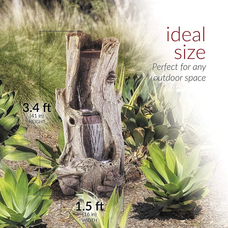 Alpine's Rain Forest Waterfall Edition Inch with LED lights