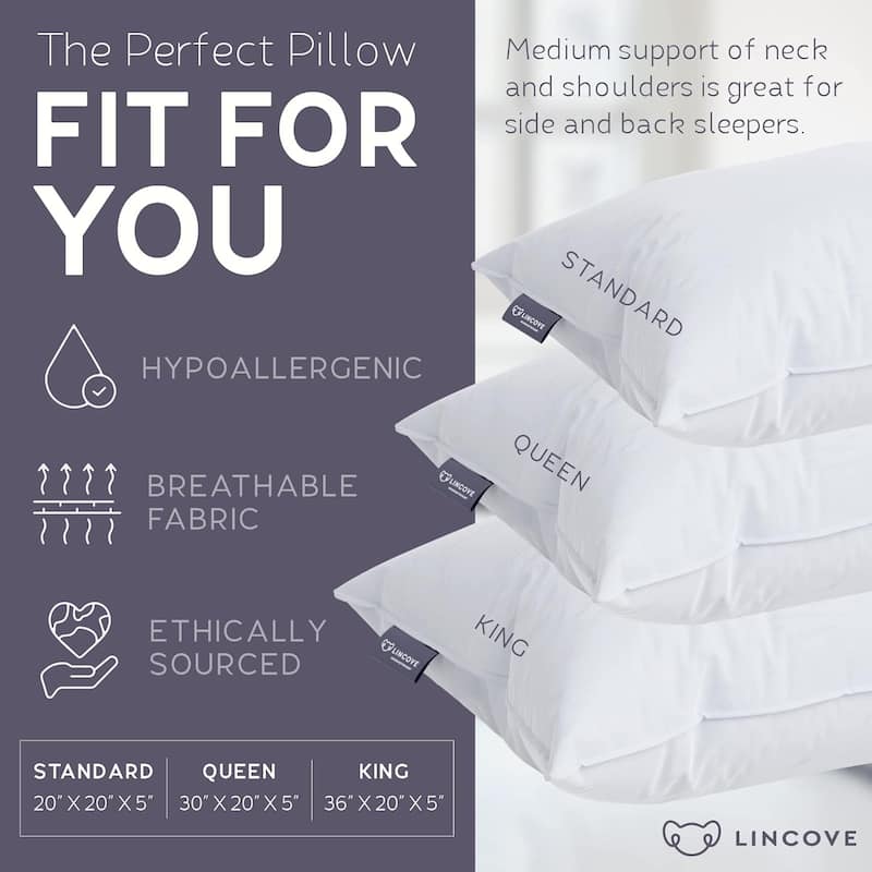 Canadian Resort Pillow Down Alternative Bed Pillows