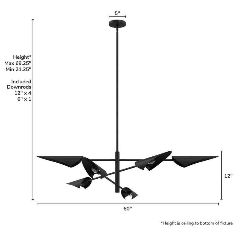 Hunter Merian Chandelier