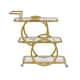 Metal Bar Cart Chrome Bar Carts for the Home
