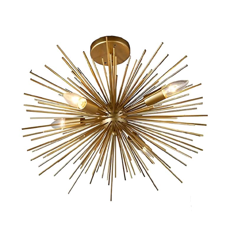 20 Inches Wide Astra Sputnik Semi Flush Mount Lamp