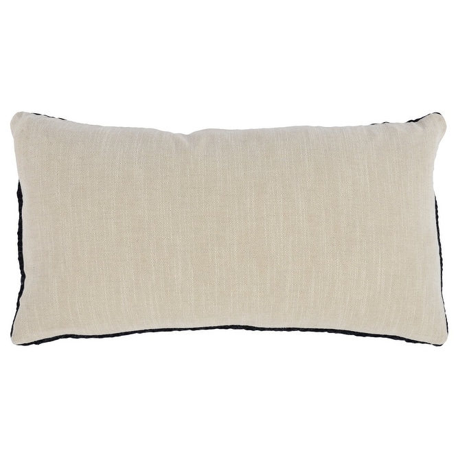 Villa by Classic Home Nakeya Knitted 14 x 26 Throw Pillow