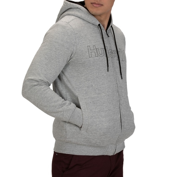 hurley men's zip hoodie