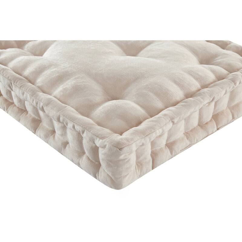 Intelligent Design Azza Poly Chenille Square Floor Pillow Cushion