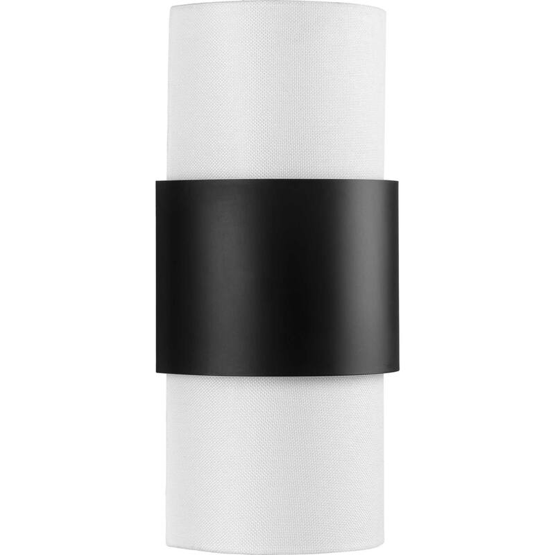 Progress Lighting P710119 Silva 2 Light 17" Tall Wall Sconce - Matte Black