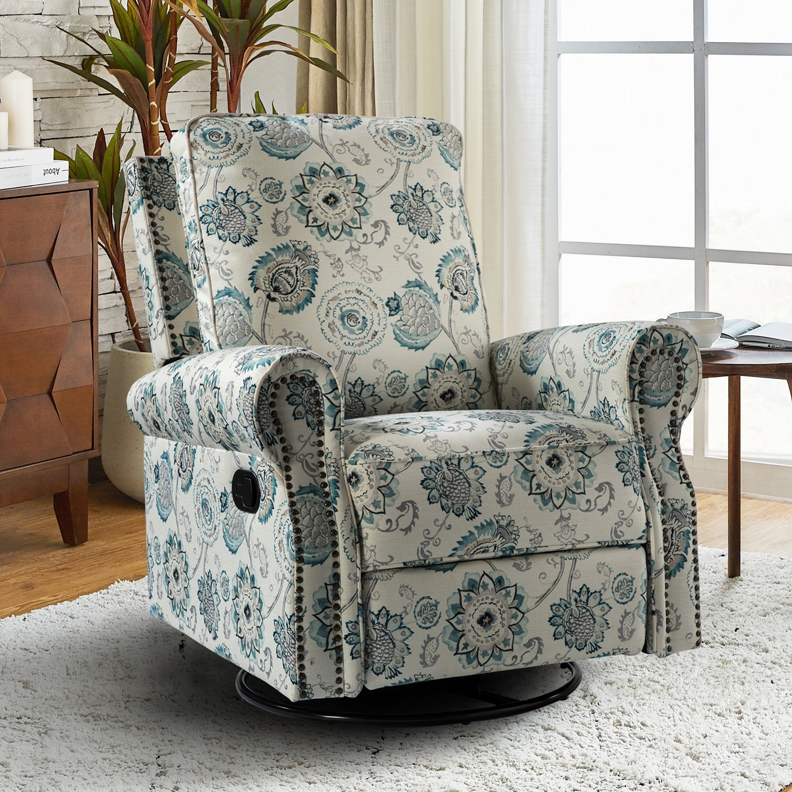 Patterned fabric recliners online