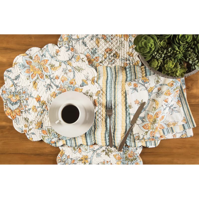 Ainsley Round Placemat Set of 6 - Set of 6