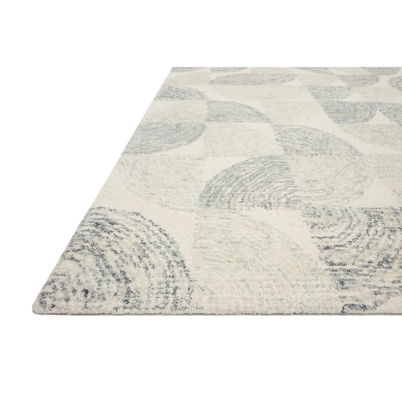 Alexander Home Aubrey Mid-Centruy Modern 100% Wool Area Rug