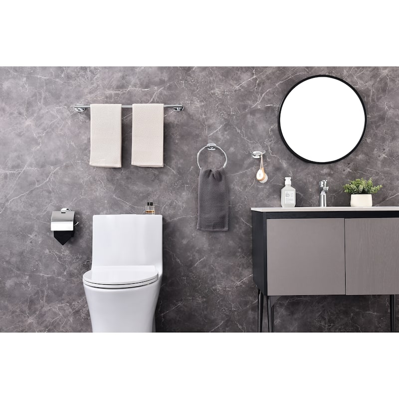 Wall Mounted 2 in 1 Towel Hook Double Robe Hook (set of 2)