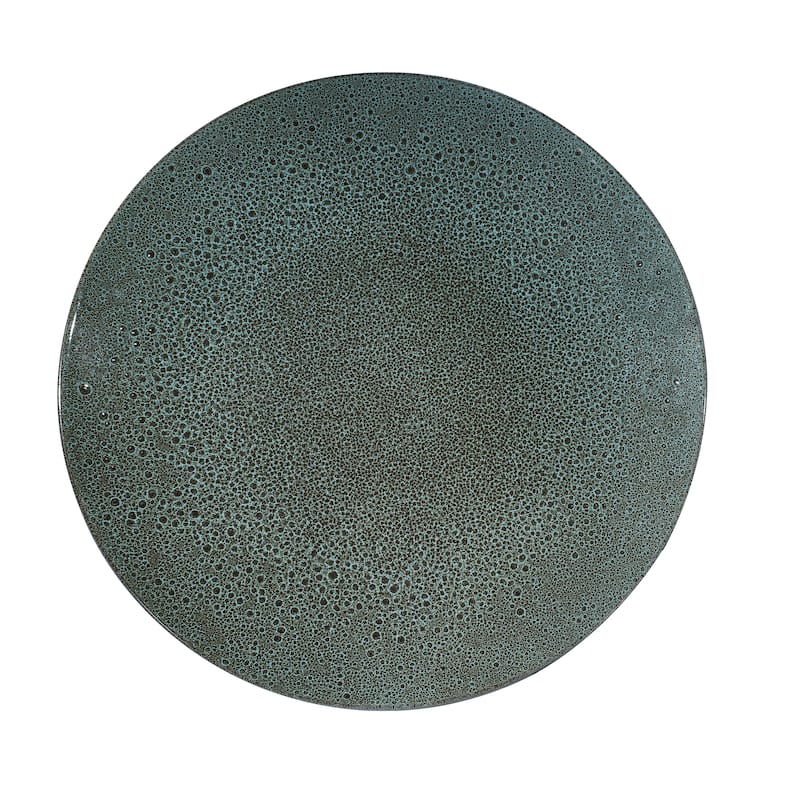 Red Vanilla Blue Coupe Service Platter 12.50"