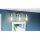 preview thumbnail 6 of 5, Haverfield 3-Light Polished Chrome Vanity Light