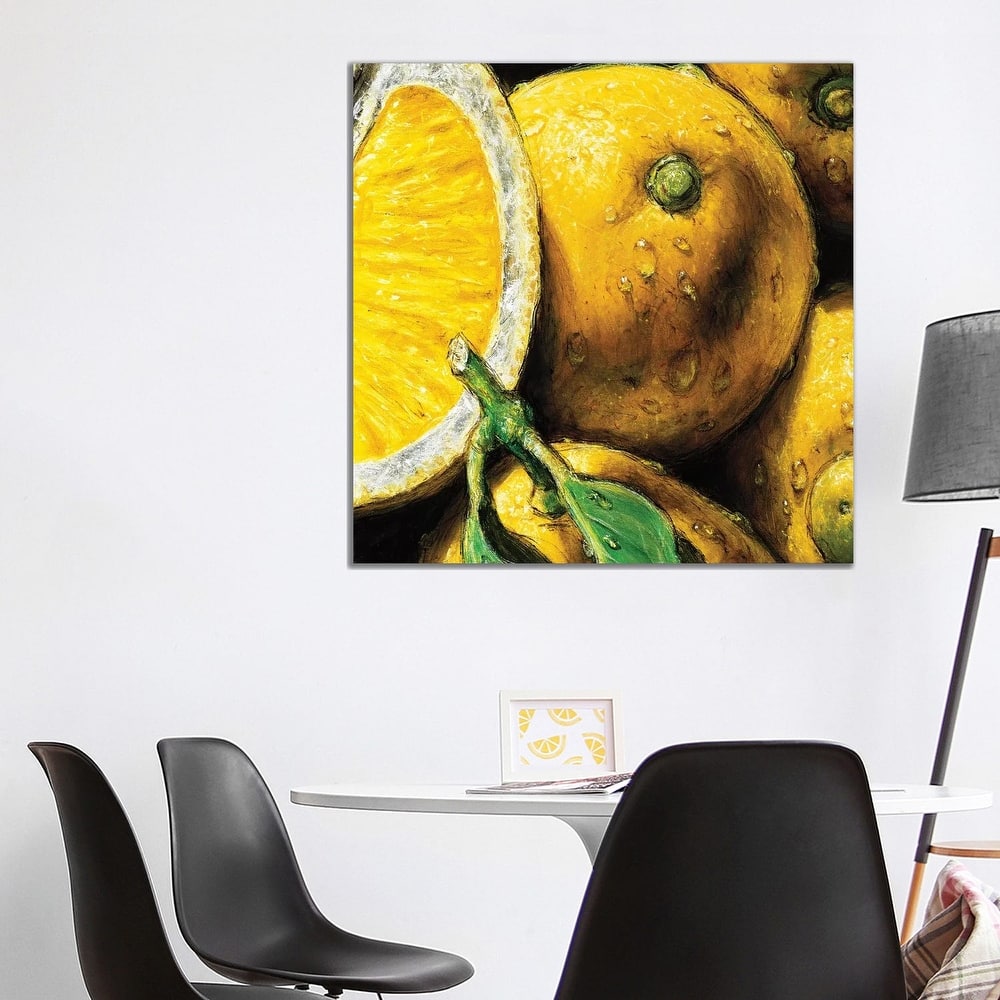iCanvas "Lemons" by AlmaCh Canvas Print