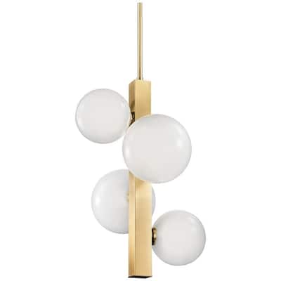 Hudson Valley Lighting Hinsdale 4 Light 21" Wide Abstract Pendant