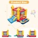 preview thumbnail 3 of 8, Costway Kids Bouncy Castle 480W Blower Included - See Details