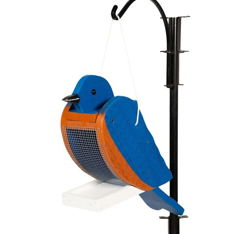 Pine Bluebird Bird Shaped Feeder