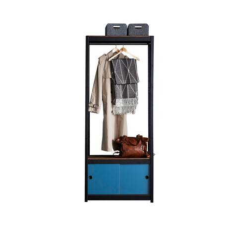 Aurora Home 1Hanger 1Shelf 1Door Customizable Shelving and Storage - 1 Door