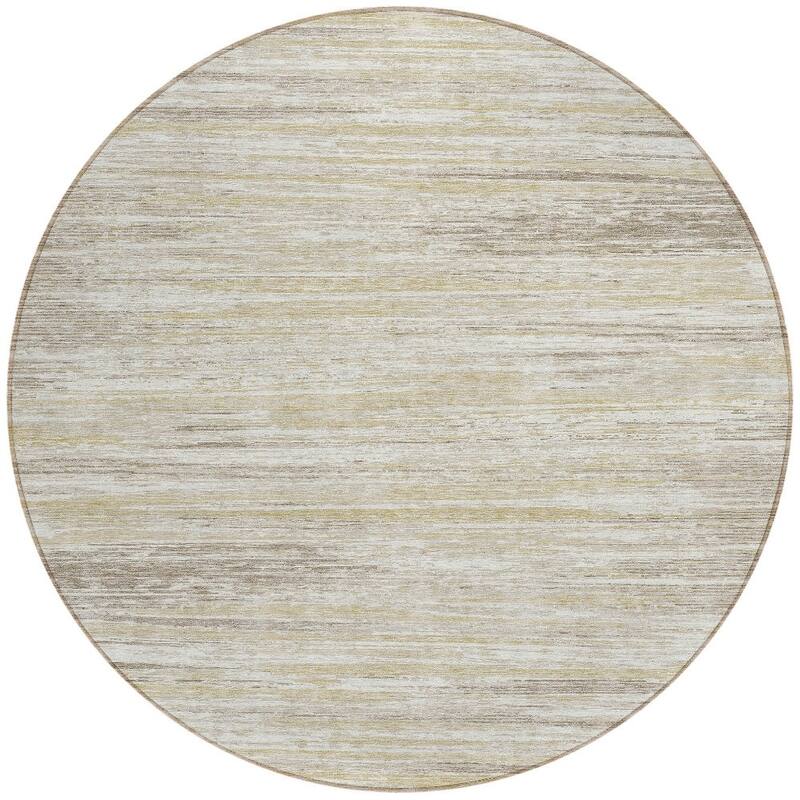 HomeRoots Striped Transitional Rectangle Outdoor Rug