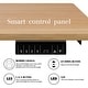 preview thumbnail 39 of 46, Futzca Height Adjustable Electric Standing Desk Sit Stand Computer Stand up Desk with Splice Board(White)
