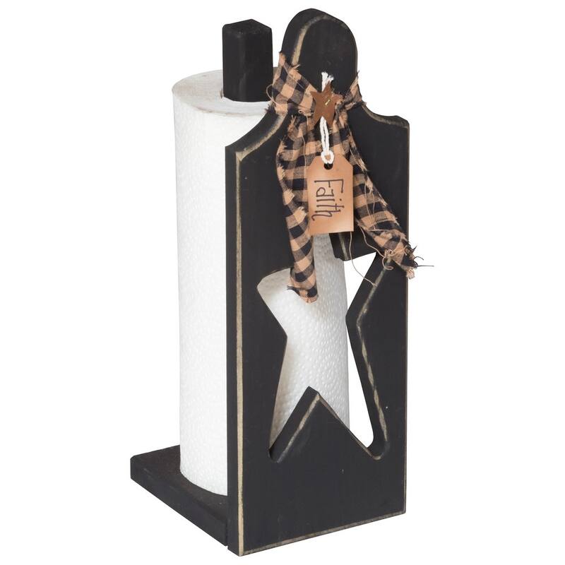 Amish Made Pine Primitive Paper Towel Holder