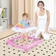 preview thumbnail 25 of 32, Honeyjoy Foldable Baby Walker with 3 Adjustable Heights Comfy Padded - See Details