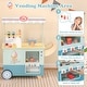 preview thumbnail 14 of 17, Gymax Kids Ice Cream Cart w/ Vending Machine & Ice Cream Maker Toys