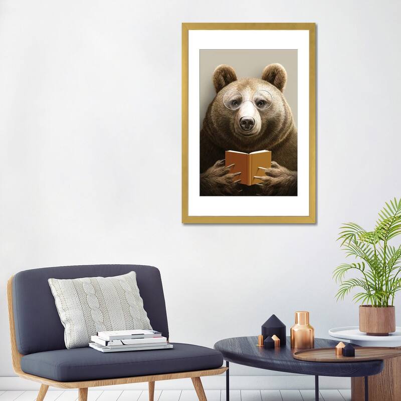iCanvas "Bear" by Adam Lawless
