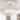 French Country White Fabric Drum Cage Chandelier with Glam Crystal
