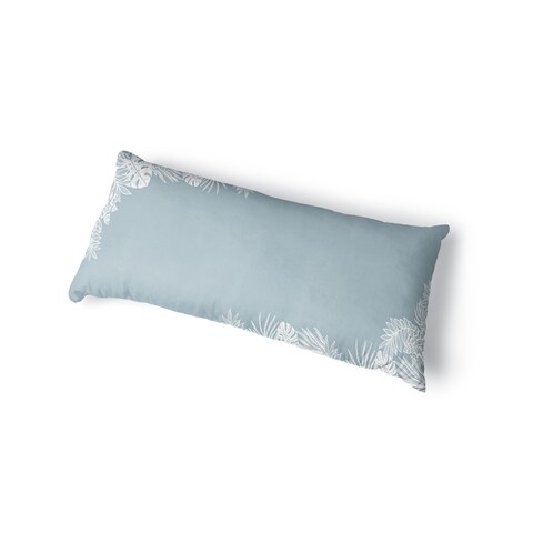TROPEZ SKY BLUE Body Pillow By Kavka Designs - Sky Blue, White