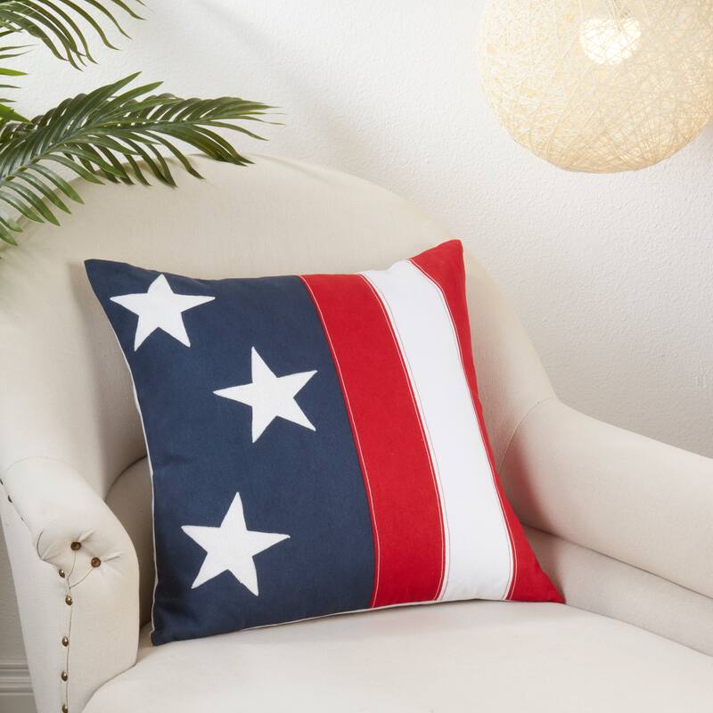 Patriotic Pride Throw Pillow