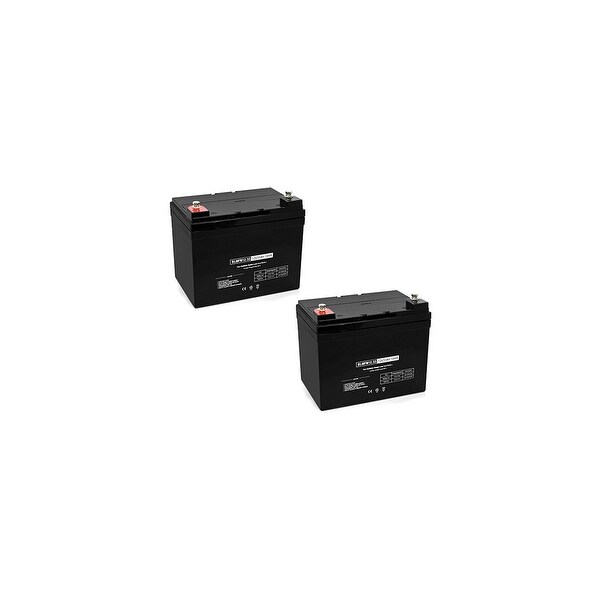 Replacement Deep Cycle AGM SLA Battery 12V-33Ah (2-Pack) Replacement AGM SLA Battery