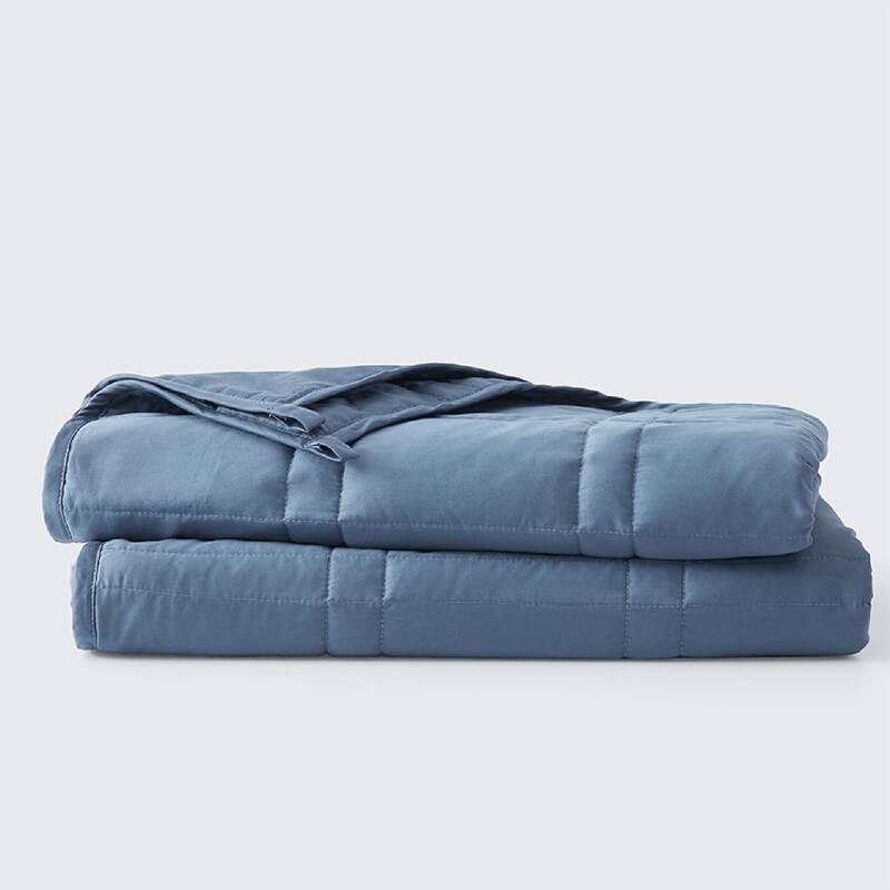 Cool Cotton Weighted Blanket - 20lbs Full/Queen - Queen - Dusk