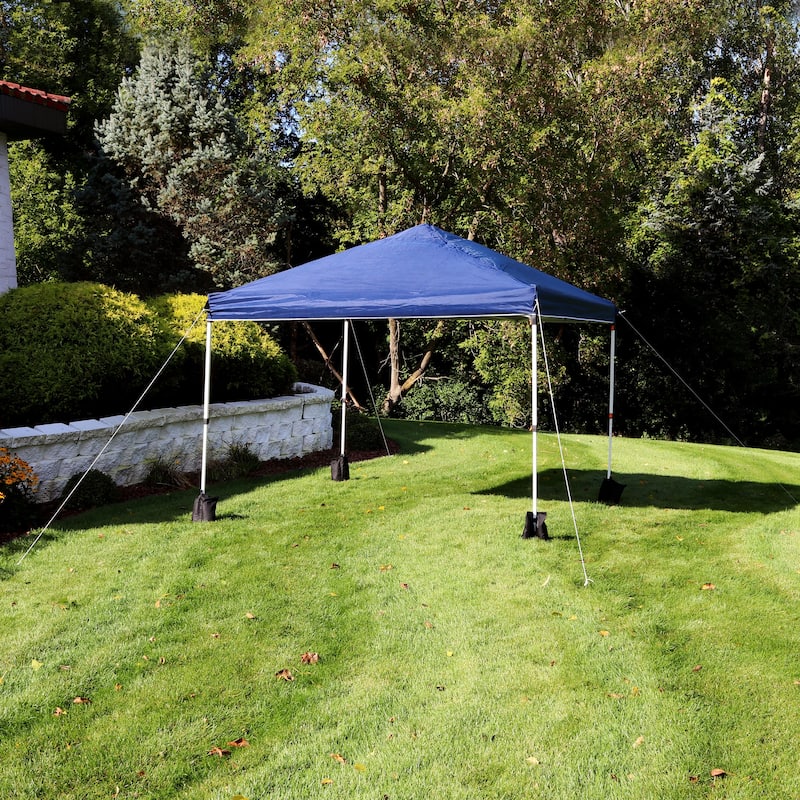 Sunnydaze Standard Pop-Up Canopy with Carry Bag and Sandbags
