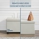 preview thumbnail 16 of 62, Nestl Storage 30-In Storage Ottoman Bench with Storage Bins for Bedroom - Folding Foot Rest Ottoman with Storage for Living Room