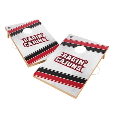 Louisiana Ragin Cajuns Regulation 2x4 Cornhole Set