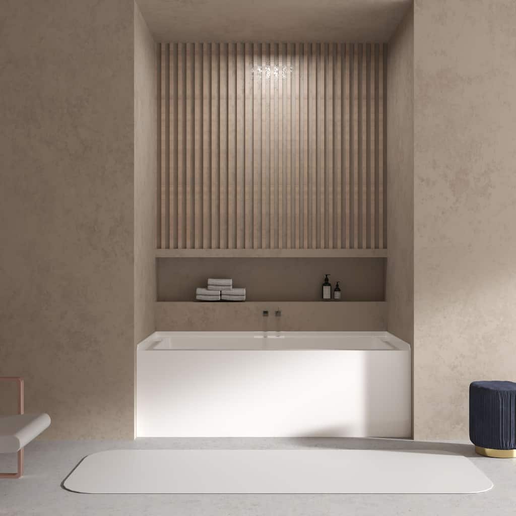 Transolid TRS_UATTR603217-R Ursula AFR 60" Three Wall Alcove Acrylic