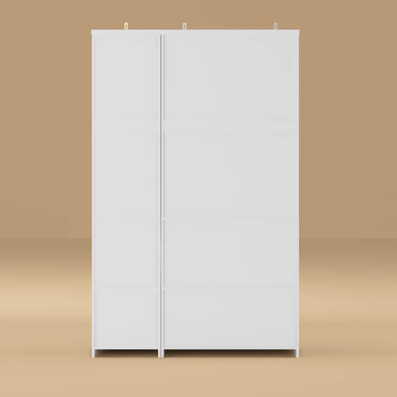 Modular Wardrobe Combo Armoires Closet Freestanding Cabinet Organizer