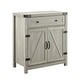 preview thumbnail 26 of 39, Middlebrook 30-inch Rustic Barn Door Accent Cabinet