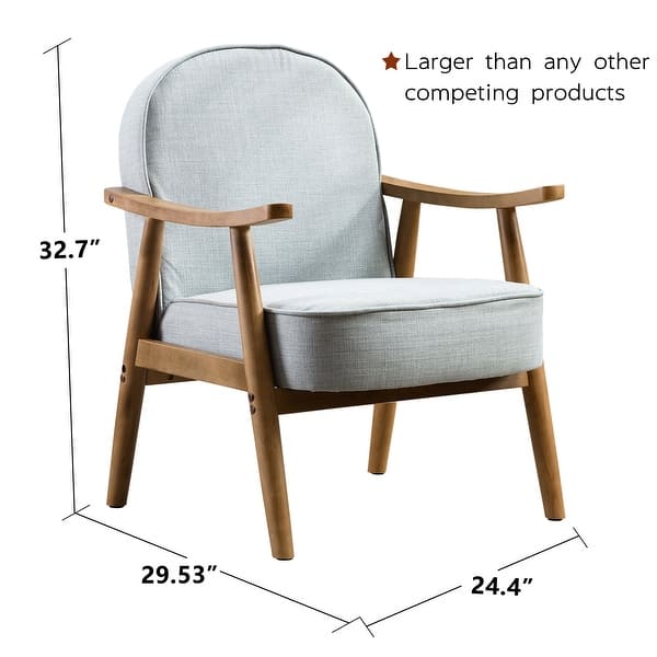 Midcentury Modern Upholstered Lounge Chair Bed Bath & Beyond 30618904