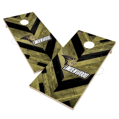 Lindenwood University Lions Cornhole Board Set