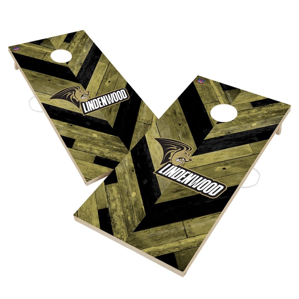 Lindenwood University Lions Cornhole Board Set